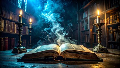 The demon's visage looms, beckoning the reader.  