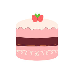 Dessert & Birthday Cakes – Cute Hand-Drawn Collection