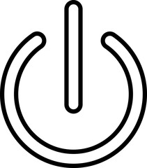 Obraz premium Power on button icon. Turn on switch button. On toggle switch buttons. On vector with green color isolated on transparent background.