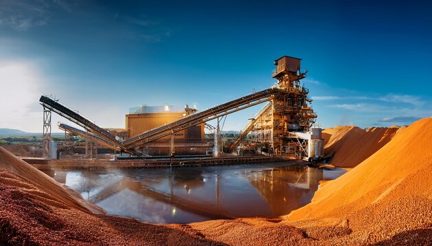 phosphate mine processing mill