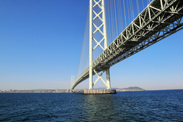 明石海峡大橋の風景