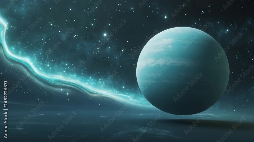 Poster uranus: the planet. elements for this video contributed by.