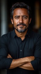 Obraz premium Portrait of a Confident Man