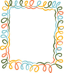 Playful Looped Childish Frame