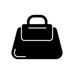 Icon a purse, isolated against a clean background.