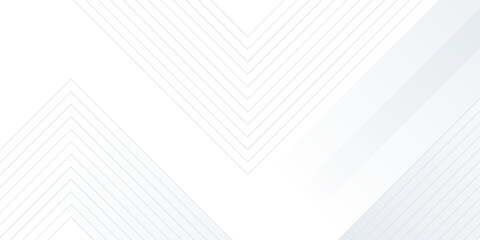 White Grey Silver Box Rectangle Abstract Background Vector Presentation Design