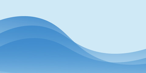 Abstract blue background. wave modern eps10