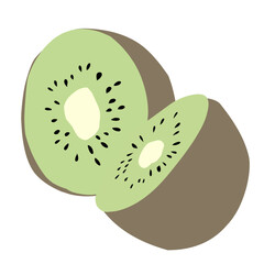 Illustration  Kiwi Tropical Fruit