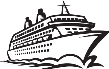 Obraz premium “Ship Silhouette SVG Bundle | Nautical Vessels, Pirate Ships & Cruise Clipart for Crafts & Decor”“Sailing & Sea Vessel Vector Pack | Maritime Ship Silhouettes for Logos, Stickers & Printables”