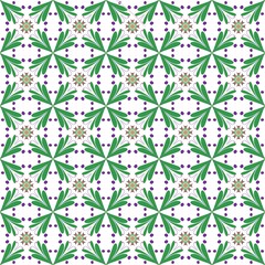 Background design fabric pattern, Thai pattern, floral pattern