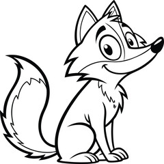 vector illustration of a cat