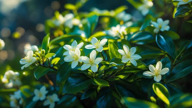 Pittosporum tobira Flowers: An Evergreen Shrub and Coastal Plant with Fragrant White Blossoms