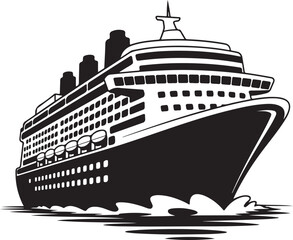 Obraz premium “Ship Silhouette SVG Bundle | Nautical Vessels, Pirate Ships & Cruise Clipart for Crafts & Decor”“Sailing & Sea Vessel Vector Pack | Maritime Ship Silhouettes for Logos, Stickers & Printables”