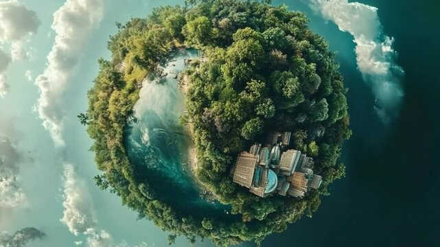 Tiny Planet Paradise