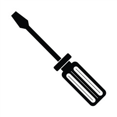 screwdriver vector icon. tool signs and symbols