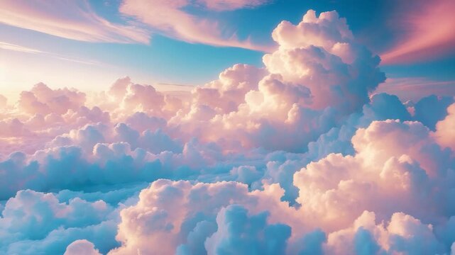 An enjoyable day with clouds.