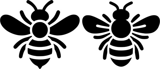 Bee Silhouette Bundle, Vector Insects Clipart for Cricut and Laser Cut, Bee SVG, Insect SVG, Nature SVG, Dragonfly SVG