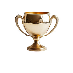 Golden trophy cup award achievement success victory winning prize