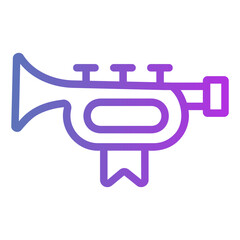 trumpet Gradient icon