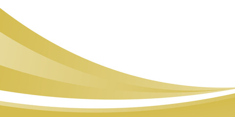golden wave background. gold wave corner shape for element,