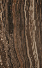 Fototapeta premium Forest Brown Marble – Rich Brown Marble with Deep Veins and Organic Earth-Toned Patterns