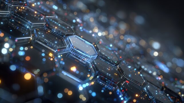 Cyber security awareness event exploring digital networks technology environment futuristic viewpoint