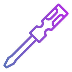 screwdriver Gradient icon