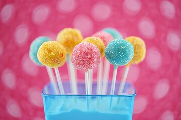 Colorful Cake Pops