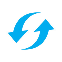 recycling arrow sign