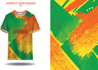 Soccer jersey design for sublimation