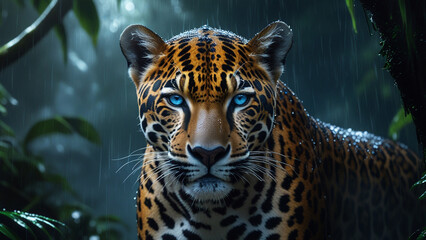 close up of a leopard