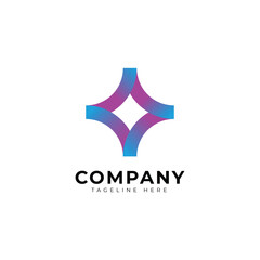AI Logo design vector, AI Company logo design