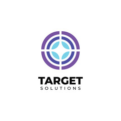Target Logo design, Archery logo design template