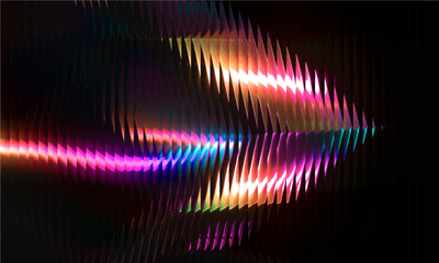 Vector Y2K Glass grainy Blurred black and white colors. Multicolored glass texture for banner, wallpaper, template, print.