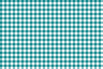 Turquoise and white color plaid pattern background. plaid pattern background. Seamless pattern.