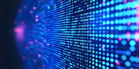 Hi-Tech Digital Data Abstract Vector Background Featuring Futuristic Technology Patterns and Dynamic Light Effects fiber optics background with many light spots