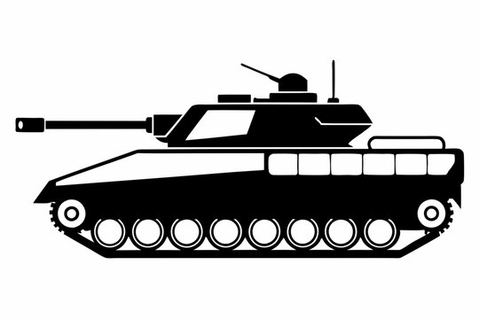 black tank side view clip art preview