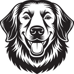 Dog Silhouette Vector, Pet Animal Clipart Design.