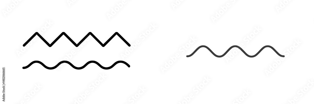 Leinwandbilder abstract line patterns represent modern design concepts for creative projects and art activities