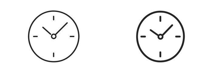 Clocks displaying different times illustrating the passage of time in daily life and importance of scheduling