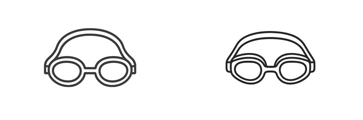 Stylish eyewear designs on a simple background showcasing two different glasses styles for casual and formal occasions