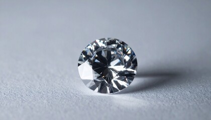diamond on white background