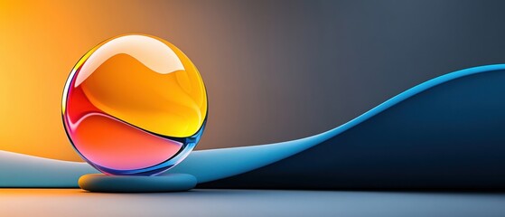 [Creative Solutions Brainstorming Concept Problemsolving] Abstract Digital Rainbow Wallpapers With Glowing Element