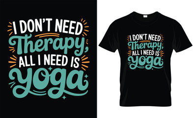 International Yoga Day T-Shirt Design