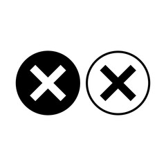 cross button icon