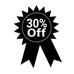 30% Off Sale Celebrate Savings with This Exclusive Discount Badge