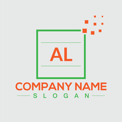 Abstract logo design background template