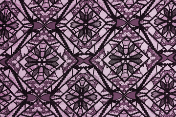 fabric with geometric pattern. abstract lilac geometric background