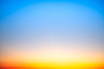 Beautiful , luxury soft gradient orange gold clouds and sunlight on the blue sky perfect for the...