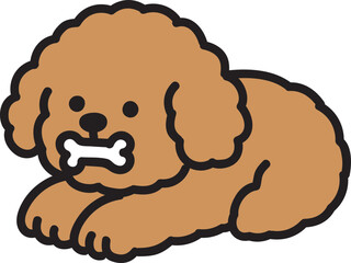 간식 먹는 강아지 © 하훈 이